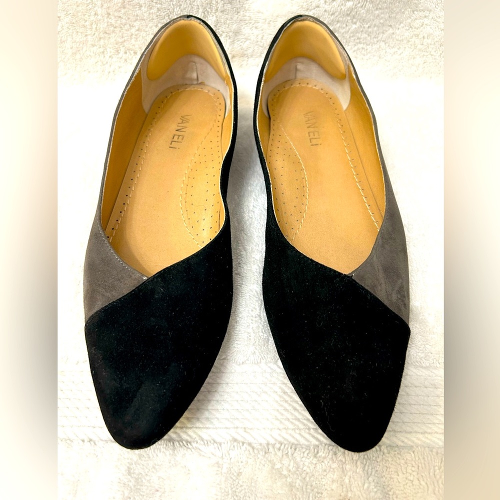Great Van Eli suede flats!